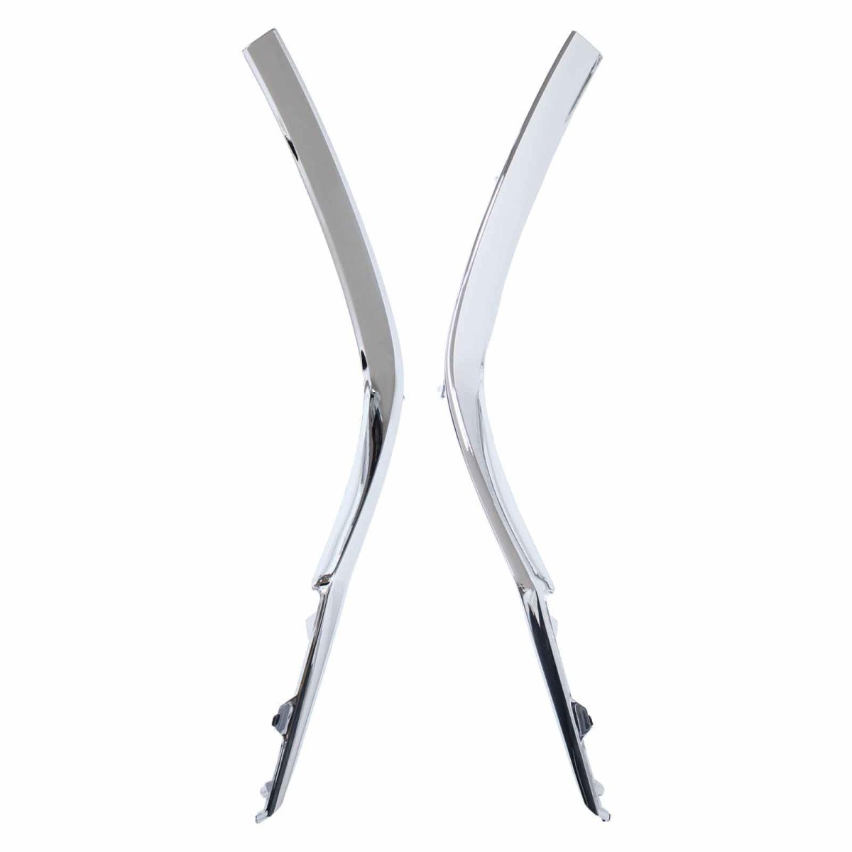 Chrome Front Driver And Passenger Side Grille Molding Trim For Mazda 6 2014 2015 2016 2017 2 Pieces Ghp9-50-7j1c Silver