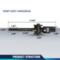 Universal Steering Column Shaft For Lexus Gx470 Uzj120 2002-2009 Fit Toyota Land Cruiser Prado 120 45220-60140