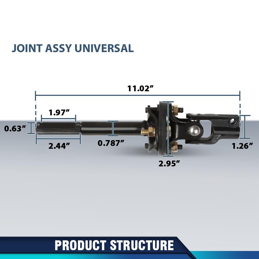 Universal Steering Column Shaft For Lexus Gx470 Uzj120 2002-2009 Fit Toyota Land Cruiser Prado 120 45220-60140