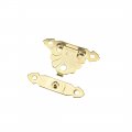 Uxcell Wood Case Box Rectangle Hasp 38x23mm Zinc Alloy Antique Latches Yellow 10 Pcs