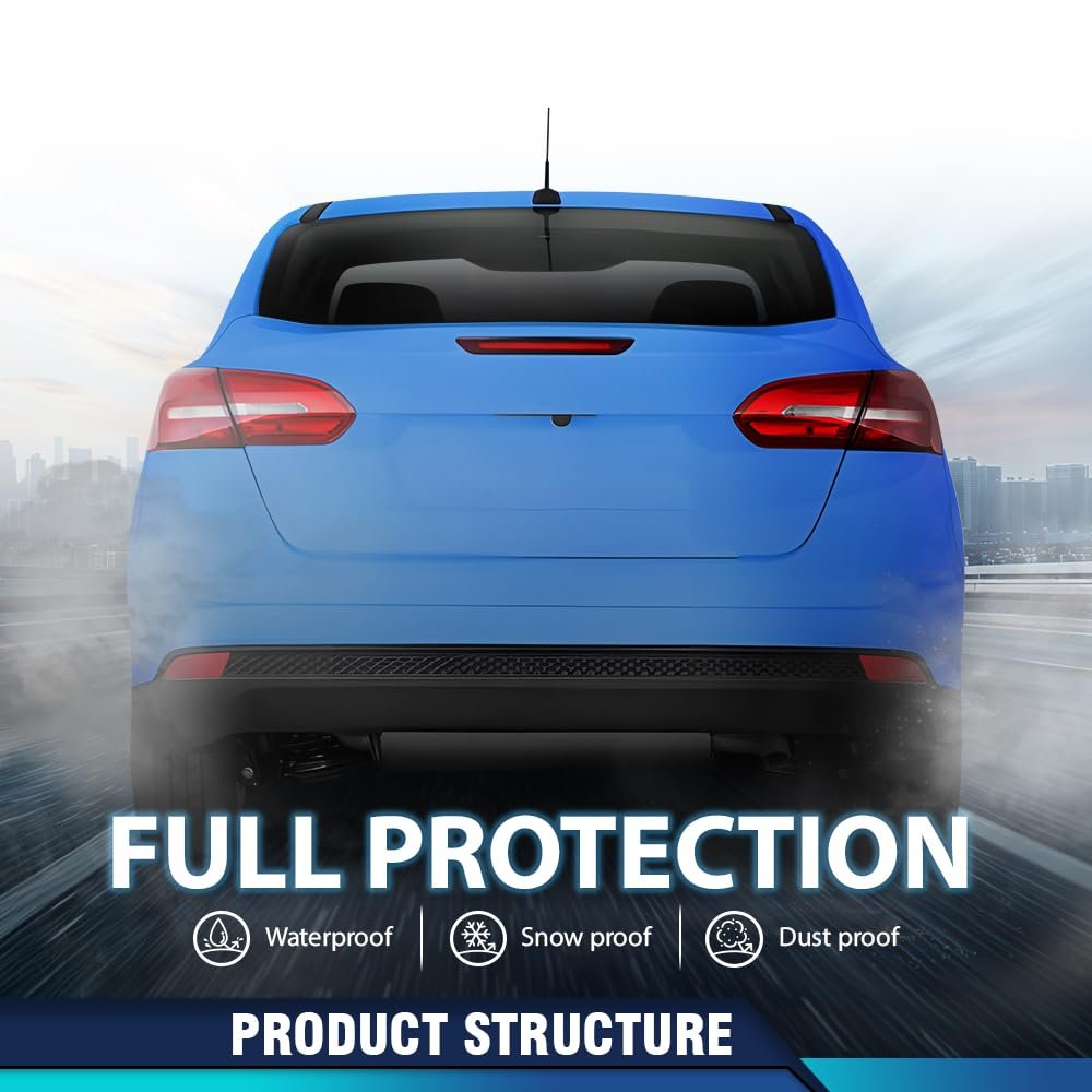 Rear Bumper Reflector Left Driver Side For Ford Focus S Se Titanium 2012 2018 And Sel 2017 Fo1184101 Bm5z13a565b Red