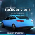 Rear Bumper Reflector Left Driver Side For Ford Focus S Se Titanium 2012 2018 And Sel 2017 Fo1184101 Bm5z13a565b Red