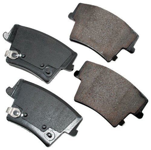 Act1057 Proact Ultr Ceramic Brake Pad Set Rear Grey