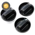 Set Of 3 Toyota Tundra Truck 2000-2006 Control Knobs Dials Heater A C Or Fan Replacement Full Air Conditioner 55905-0c010