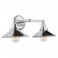 Linea Di Liara Andante 2 Light Bathroom Vanity Industrial Polished Chrome Fixtures Above Mirror Farmhouse Lights For Lighting 