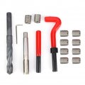 15pcs Stripped Thread Repair Kit Rethreading Recoil Helicoil Tool Set Metric M14x1 5