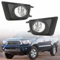 1 Pair Of H11 Fog Light Assembly Without Harness Switch Replacement For Ta-coma 2012-2015 Pickup 