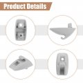 Uxcell Sun Visor Support Clip Retainer For Volkswagen Rabbit 1979-1984 No 191857559 Holder Bracket Hanger Plastic Gray Anti