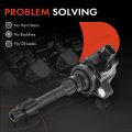 A-premium 6pcs Ignition Coil Packs Compatible With Acura Nsx V6 3 5l Hybrid 2017 2018 2019 2020