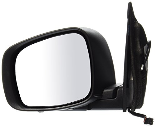 Driver Side Mirror Outside Rear View For Chrysler Town And Country Dodge Caravan Part Number Ch1320291 Black Aluminum