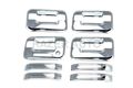 Razer Auto Chrome Door Handle Cover 4d W Keypad O Passenger Keyhole For 2004-2014 Ford F150 