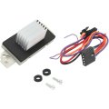 Blower Motor For Gmc Sierra 1500 2500 3500 2003 2004 2005 2006 Front With Automatic Temperature Control 5 Prong Blade Male 