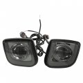 Rectangular Led Signal Driving Fog Light Lamp Kit With Smoked Lens For Honda Goldwing Gl1800 F6b 2012 2017 And Valkyrie 1800 