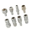 Half Inch Female Air Hose Connector 8pcs Premium Bsp 1 2 Pneumatic Compressor Quick Coupler Plug Socket Set