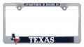 Bigger In Texas Metal License Plate Frame