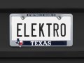Bigger In Texas Metal License Plate Frame