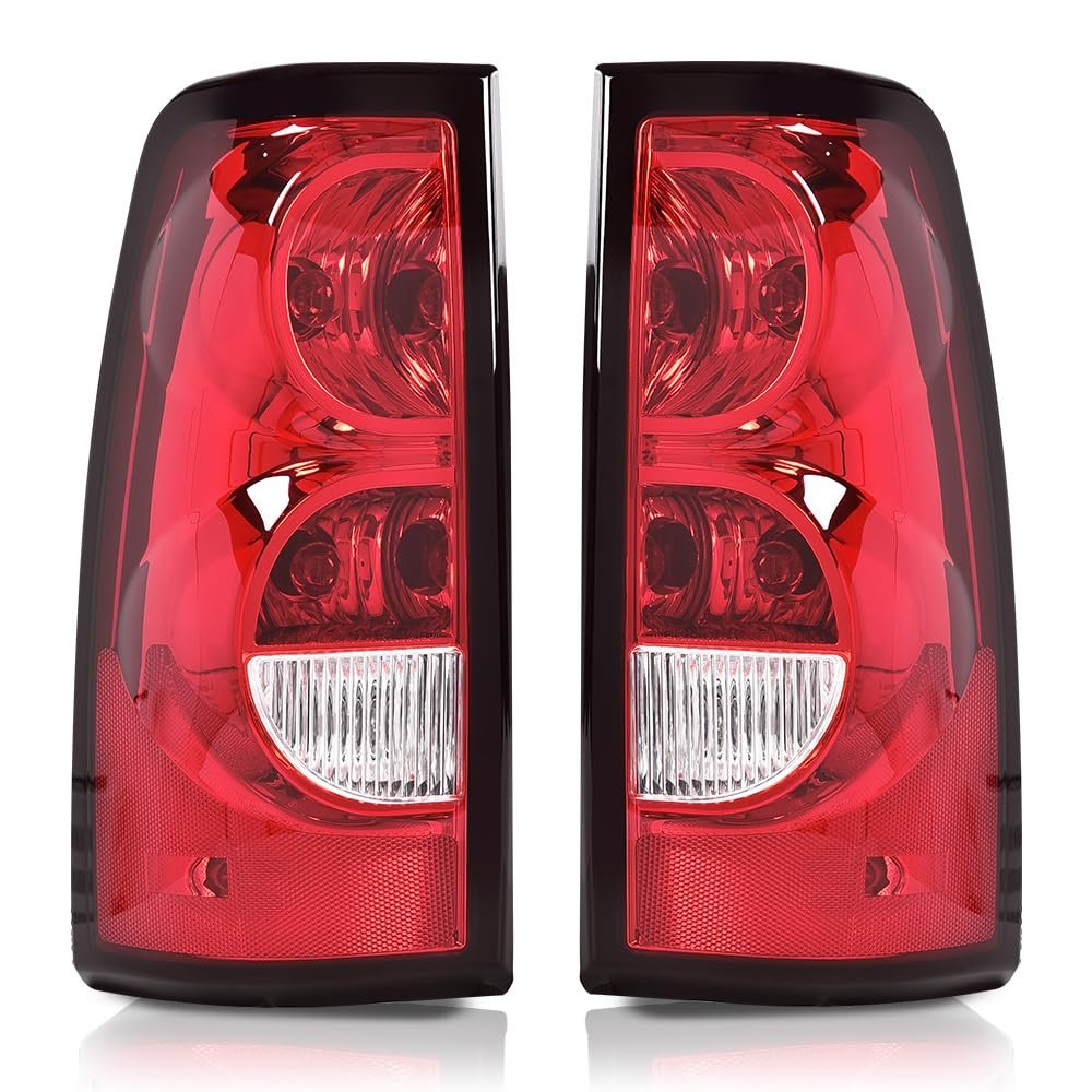 Tail Lights For 2003 2004 2005 2006 Chevy Silverado 1500 2500 3500 Rear Light Lamp Assembly Led Left And Right Taillights Bulbs