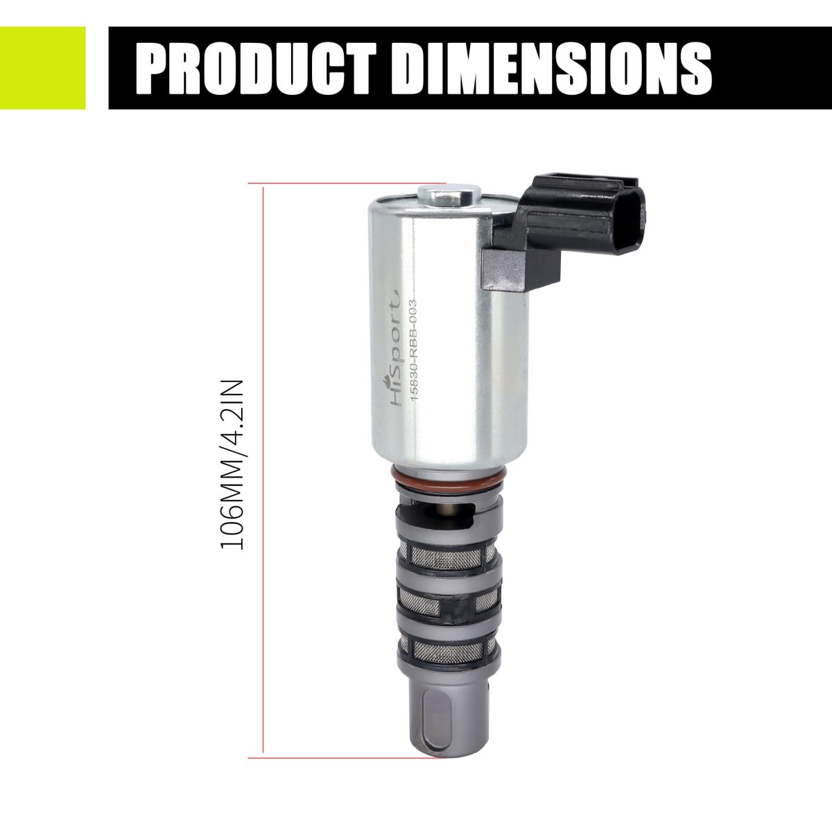 Variable Valve Timing Vvt Solenoid 15830 Rbb 003 For Honda Civic Si 2006 2015 Cr V Ex Lx 2005 Acura Ilx 2013 Tsx 2010 2014