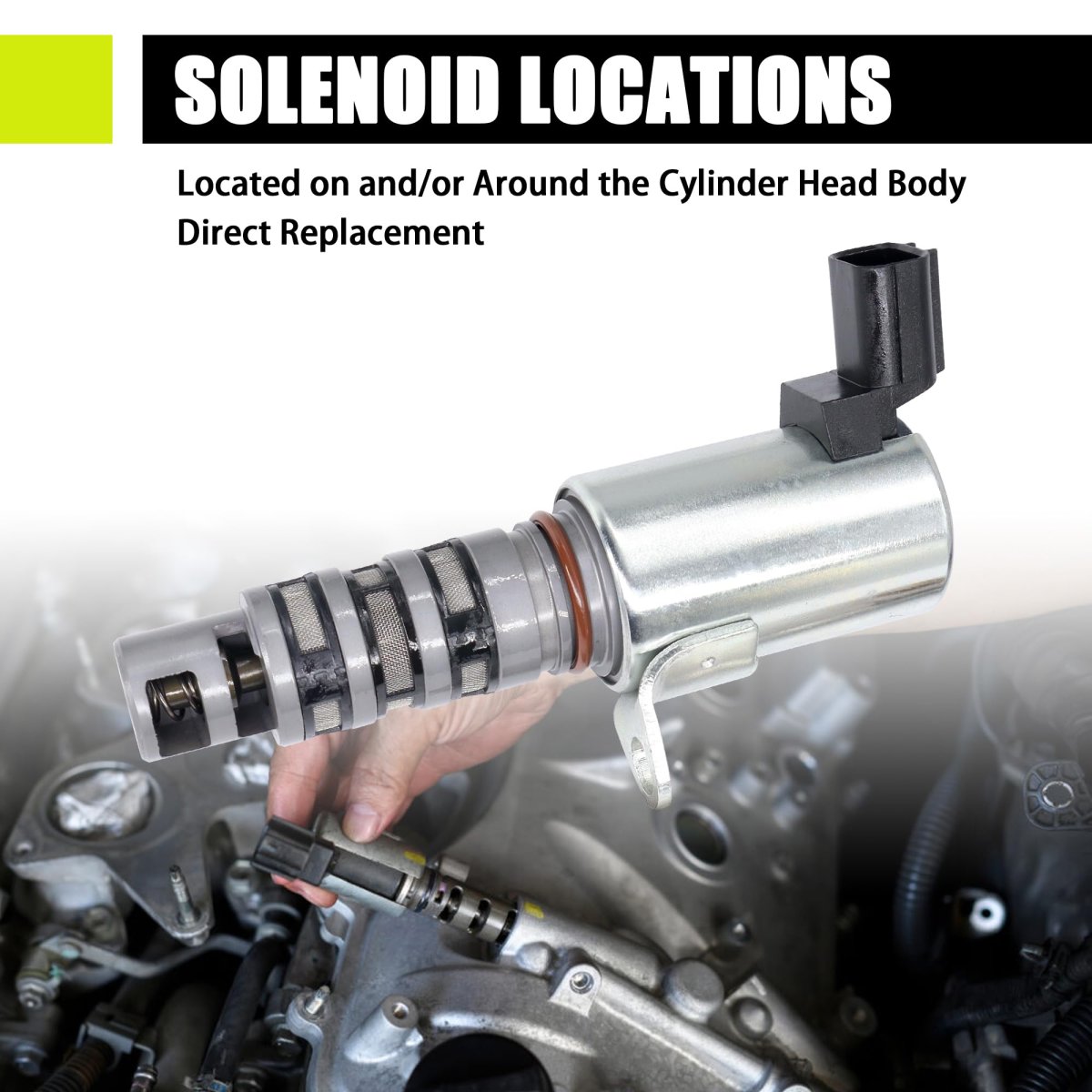 Variable Valve Timing Vvt Solenoid 15830 Rbb 003 For Honda Civic Si 2006 2015 Cr V Ex Lx 2005 Acura Ilx 2013 Tsx 2010 2014