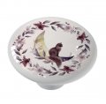 Gotham Decor Midnight Garden Moon Cat Ceramic Drawer Knob 