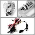 Compatible With Tundra Sequioa Pair Of Driving Fog Lights Wiring Kit Switch Clear Lens