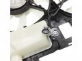 Dual Radiator And A C Condenser Cooling Fan Assembly With Reservoir Tank Compatible 2004-2005 Toyota Sienna Without Trailer Tow