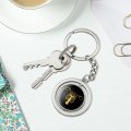 Graphics More Game Of Thrones Greyjoy Sigil Keychain Spinning Round Chrome Plated Metal