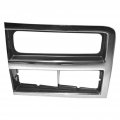 Headlight Bezel Pair For Chevy Blazer Suburban 1989 1991 Dual Rectangular Headlights Chrome Argent Replacement 15628669 