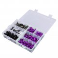 Topteng 198pcs Sportbike Windscreen Fairing Bolts Kit Fastener Clips Screws Fits For Honda Kawasaki Ducati Check The