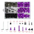Topteng 198pcs Sportbike Windscreen Fairing Bolts Kit Fastener Clips Screws Fits For Honda Kawasaki Ducati Check The