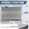 Dpi 2782 Factory Style 1-row Cooling Radiator Compatible With Lexus Gs300 Gs350 Gs450h 2006-2011 Aluminum Core