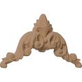 Ekena Millwork Onl04xx01rama Small Raymond Corner 2-inch X 4 1 Maple 
