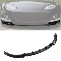 Front Bumper Lip Spoiler Mx-5 Miata Nc 2009-2015 Splitter Car Air Dam Chin Diffuser Protector Body Kit Glossy Black