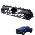 Front Grille Upper Black With Camera Hole Honeycomb Style Replacement For Tacoma 2024-2025 