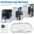 Outdoor Light Mounting Block With Built In Electrical Box 2 Pack Vinyl Siding Lamp For 1 Plate And 4 White