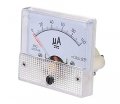 Yxq Dc 0-100ua Analog Current Panel 85c1 Amp Ammeter Gauge Meter 2 5 Accuracy For Auto Circuit Measurement Tester Dc 100ua 