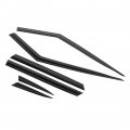 Fydun 6pcs Window Visor Deflector Rain Guard Vent Sun Shade Car Refitting Accessories For Land Rover Range Velar 2018a On Black