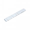 Uxcell 10pcs Self Adhesive Tire Wheel Balance Weights Strips For Motorcycle Cars Trucks 136x20mm
