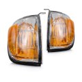 Front Signal Light Assembly Pair Driver And Passenger Side With Bulbs For Toyota Tundra 2000 2001 2002 2003 2004 To2530135 
