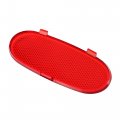 X Autohaux Front Door Panel Reflector Light Cover For Dodge Ram 1500 2002-2008 5179299aa Red