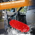 X Autohaux Front Door Panel Reflector Light Cover For Dodge Ram 1500 2002-2008 5179299aa Red
