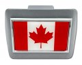 Elektroplate Canada Chrome Maple Leaf Flag L Unifolia All Metal Brushed Hitch Cover For Trucks And Suvs Fits Standard 2 Trailer