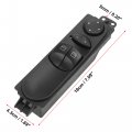 X Autohaux Master Driver Side Power Window Switch 9065451213 Replacement For Dodge Sprinter 3500 2007 2008 2009