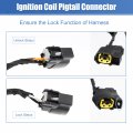 X Autohaux Ignition Coil Wire Harness For Kia Rio 12-14 Soul 10-12 Hyundai Veloster 27350-2b000 Extension Pigtail Connector End