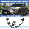 X Autohaux Ignition Coil Wire Harness For Kia Rio 12-14 Soul 10-12 Hyundai Veloster 27350-2b000 Extension Pigtail Connector End