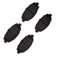 Disc Brake Pads For Lexus Sc300 Sc400 1999 2000 Front Set Of 4 Mechanical Pad Wear Sensor 4000 Hybridynamic Series 