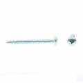Prime-line Sheet Metal Screws Self-tapping Pan Head Phillips Drive 10 X 2 In Zinc Plated Steel 100 Pack