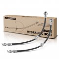 A-premium Front Driver And Passenger Brake Hydraulic Hoses Compatible With Select Honda Isuzu Models Passport 2002 Axiom