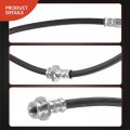 A-premium Front Driver And Passenger Brake Hydraulic Hoses Compatible With Select Honda Isuzu Models Passport 2002 Axiom