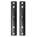 Rear Bumper Bracket Pair For 1999 2016ord 250 350 F 450 F 550 Super Duty Replacement Fo1166193 Powder Coated Black Steel Bl3382 